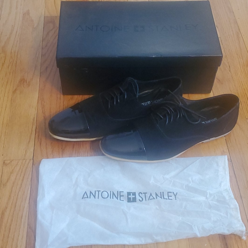 Antoine + Stanley Cooper Black Shoes - Picture 3 of 6